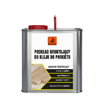 Podkład gruntujący do kleju do parkietu 2,5L Dragon