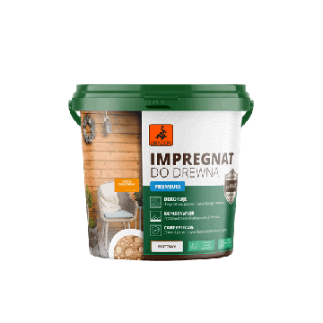 Impregnat akrylowy do drewna PREMIUM sosna oregońska 1L Dragon