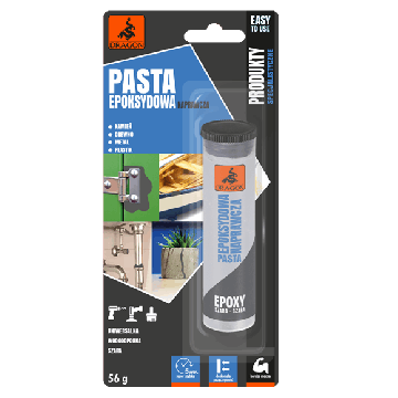 Pasta epoksydowa naprawcza 56g Dragon