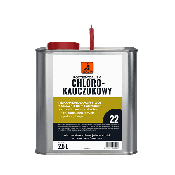 Rozcieńczalnik chlorokauczukowy 2,5L Dragon