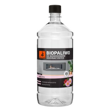 Biopaliwo do biokominków dekoracyjnych dzika róża 1L Dragon