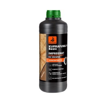 Impregnat zabezpieczający do drewna koncentrat brązowy 1kg Dragon