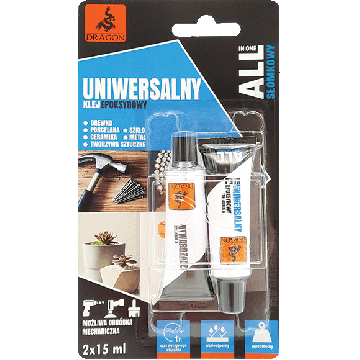 Klej epoksydowy uniwersalny 2x15ml Dragon