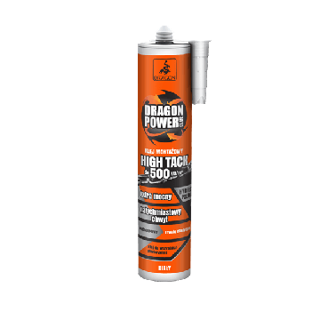 Klej montażowy Dragon Power polimer hybrydowy biały 290ml Dragon
