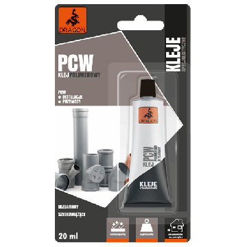 Klej do rur PCW 20ml