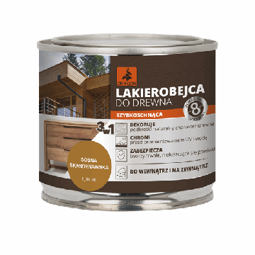 Lakierobejca do drewna szybkoschnąca sosna skandynawska 200ml