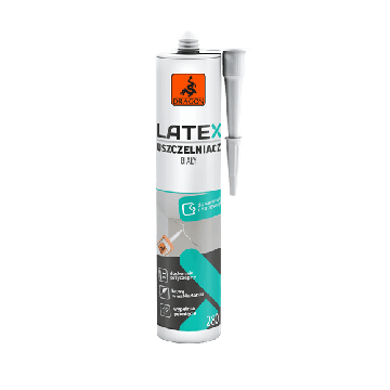 Latex uszczelniacz biały 280ml Dragon