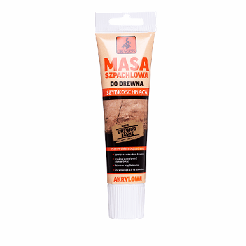 Masa szpachlowa do drewna szybkoschnąca drewno jasne 150g Dragon