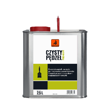 Czysty pędzel płyn do czyszczenia pędzli 2,5L Dragon