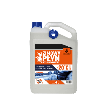 Płyn do spryskiwaczy zimowy -20°C 4L Dragon
