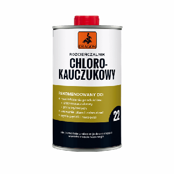Rozcieńczalnik chlorokauczukowy 500ml Dragon