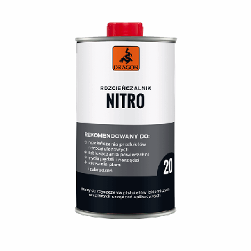Rozcieńczalnik nitro 500ml Dragon