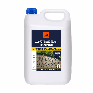 Środek do czyszczenia kostki brukowej i elewacji 5L Dragon