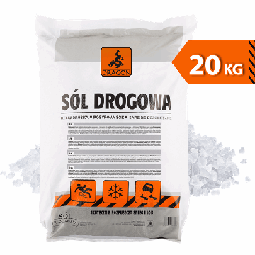 Sól drogowa 20kg Dragon