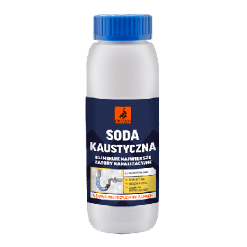 Soda kaustyczna 250g Dragon
