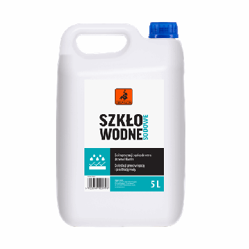 Szkło wodne sodowe 5L
