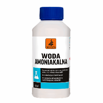 Woda amoniakalna roztwór amoniaku 25% 500ml Dragon
