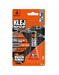 Klej montażowy Dragon Power polimer hybrydowy biały 20g Dragon