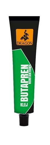 Klej Butapren Dragon &ndash; tubka kleju do r&oacute;żnorodnych powierzchni m.in. gumy, sk&oacute;ry, drewna