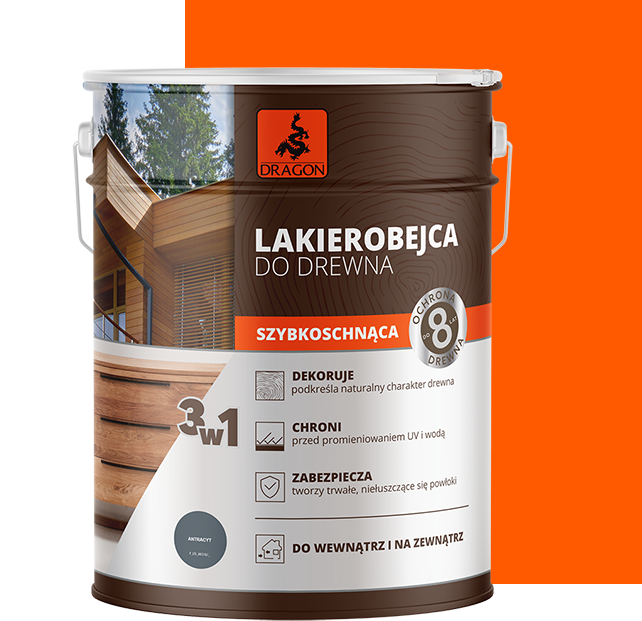 Lakierobejca do drewna Dragon