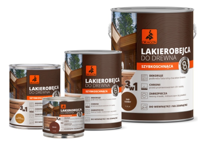 Lakierobejce Dragon &ndash; produkty do dekoracyjnej i ochronnej impregnacji drewna